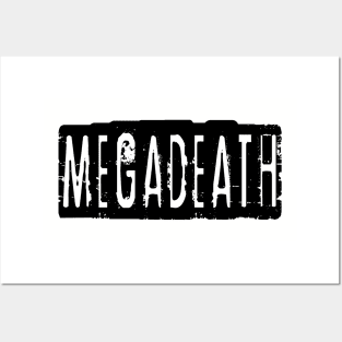 megadeath Posters and Art